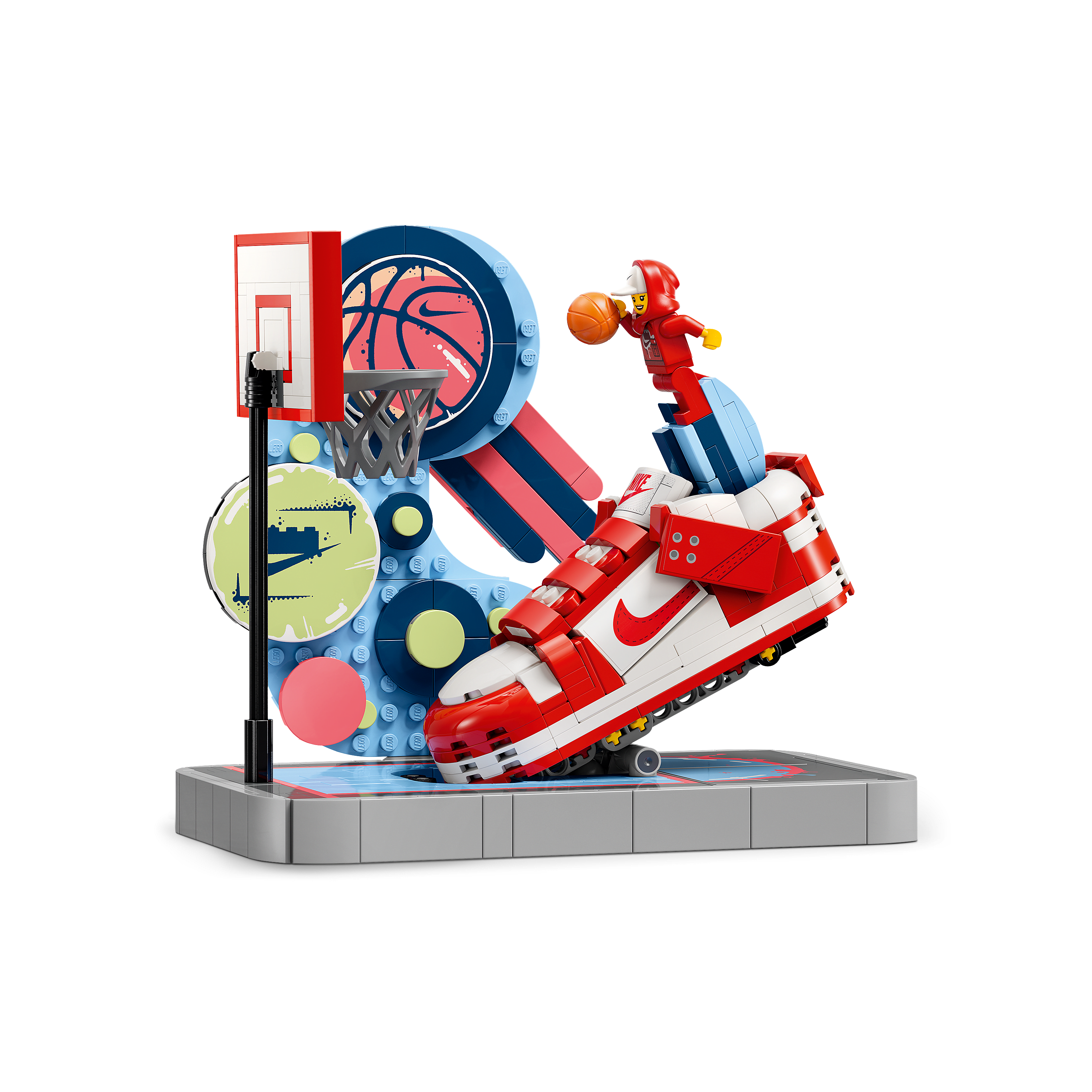 Nike Dunk Trickshot x LEGO® Set Building Kit with Exclusive